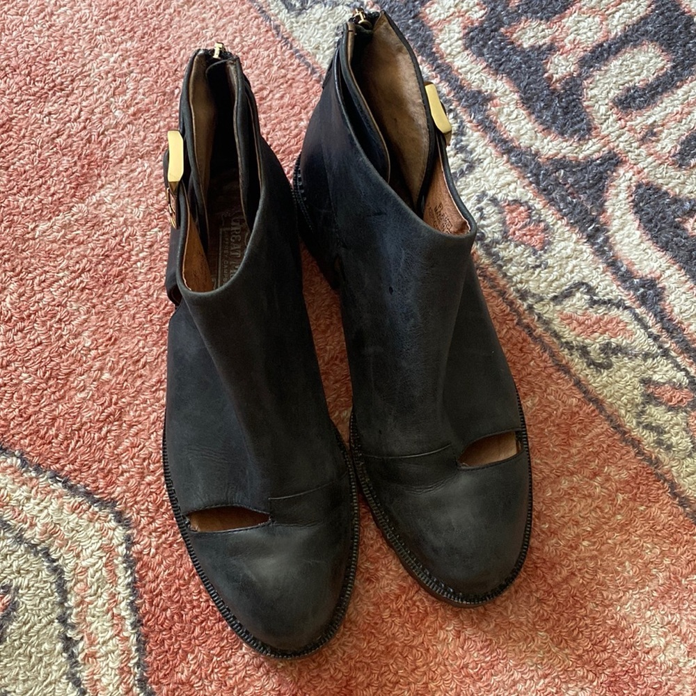 Jeffrey Campbell cutout booties